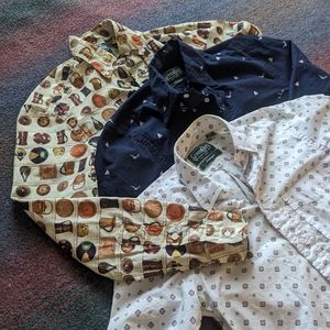 Gitman Bros. Vintage Men's Button Down Print Collection, XS